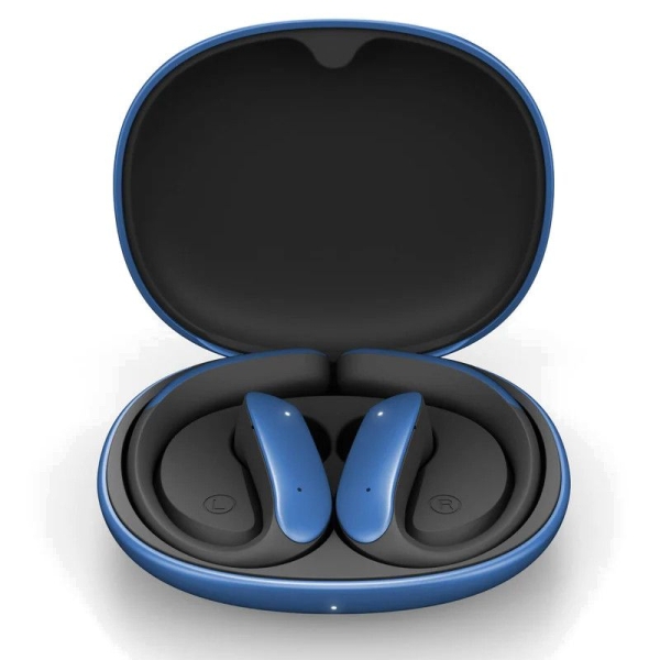 Auriculares Inalambricos Deportivos ENERGY SISTEM PulseFit -  BT 5.4 · IPX5 ·Microfono · 22h Autonomía · Azul