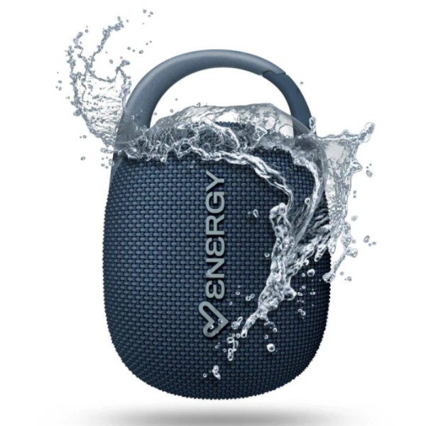 Altavoz con Bluetooth ENERGY SISTEM EnergyClip - BT 5.4 · 9W · Resistencia al Agua IPX7 · Azul