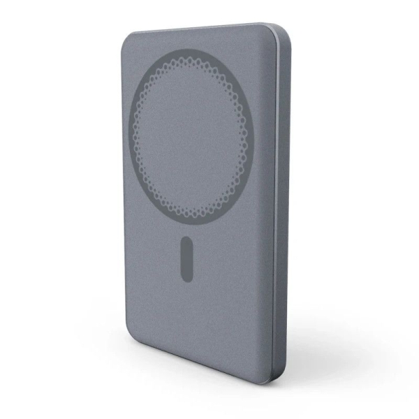 Powerbank Inalámbrica ENERGY SISTEM Magnetic - 5000mAh · USB Tipo C · Gris