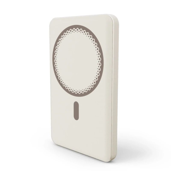 Powerbank Inalámbrica ENERGY SISTEM Magnetic - 5000mAh · USB Tipo C · Champan