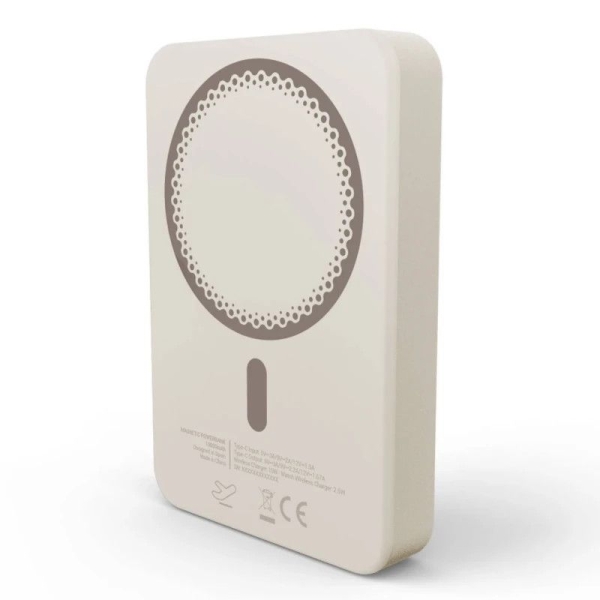 Powerbank Inalámbrica ENERGY SISTEM Magnetic - 10.000mAh · USB Tipo C · Champan