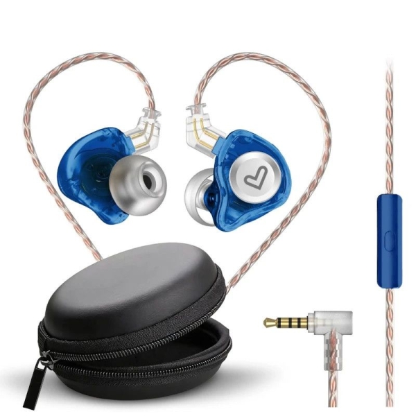 Auriculares con Cable ENERGY SISTEM 500956 - Jack 3.5mm · Microfono · Funda · Azul