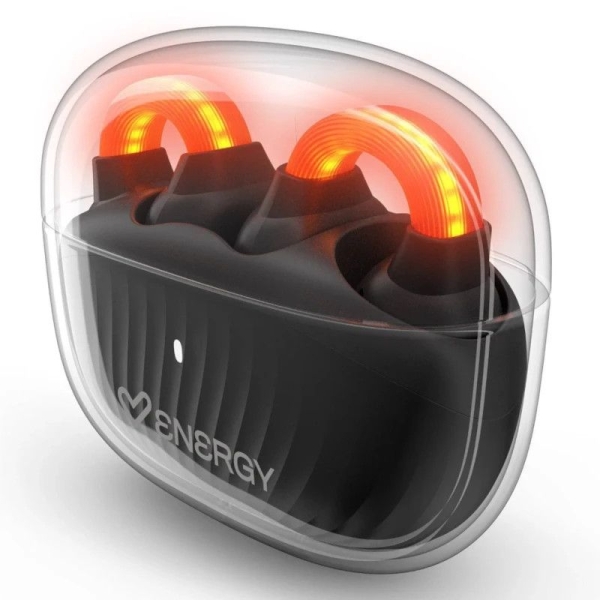 Auriculares Inalámbricos ENERGY SISTEM Lightpods - Micrófono · Estuche de Carga · TWS · Negro