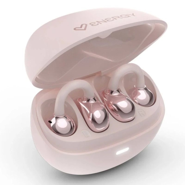 Auriculares Inalámbricos ENERGY SISTEM StreetPods O. Sound - Micrófono · Estuche de Carga · Rosa