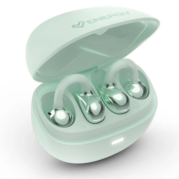 Auriculares Inalámbricos ENERGY SISTEM StreetPods O. Sound - Micrófono · Estuche de Carga · Verde