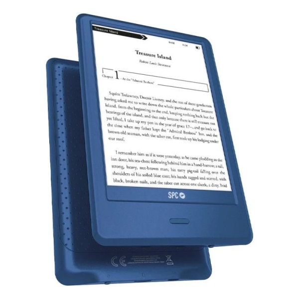 Ebook SPC Dickens Light 2 5615A - 6" · 8GB · Micro SD · USB Tipo C · Negro