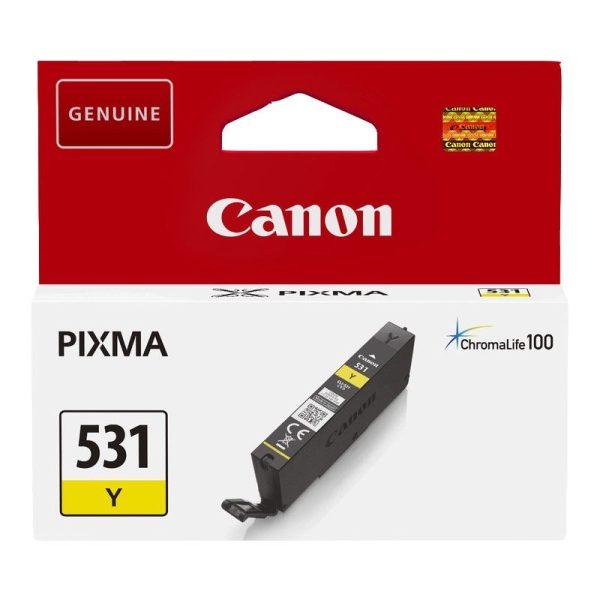 Cartucho  Original CANON CL531 Amarillo - 6121C001