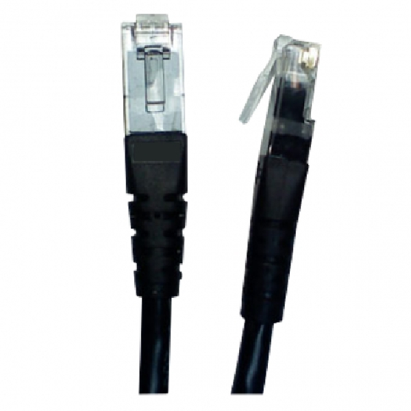Latiguillo de Red RJ45 Cat.6 UTP - 3 m · Negro