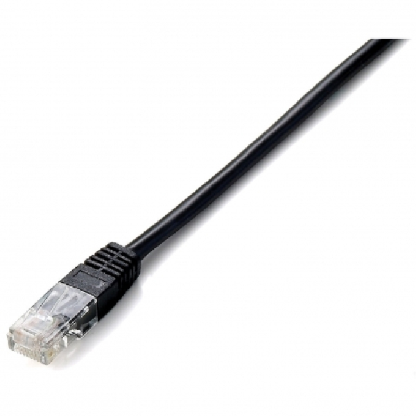 Latiguillo de Red RJ45 Cat 6 - 0.5m · Negro