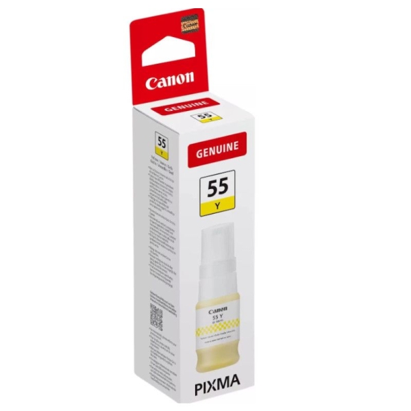 Botella Original CANON GI-55 Amarillo - 6291C001