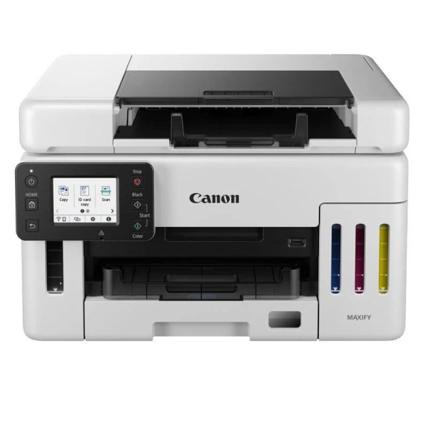 Impresora Multifunción de Tinta CANON MAXIFY GX6550 Color - 24IPM · 1200x1200 · USB/WiFi - Botellas GI56