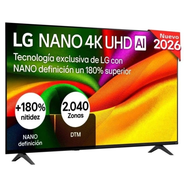 Televisor LG Nano - 65"  4K UHD · Smart TV · BT · HDMI · WiFi · Vesa 300x200