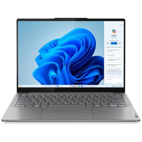 Portatil LENOVO Yoga Slim 7 14IMH9 - Intel Ultra 7-155H · 14" OLED · 32GB · 1TB SSD · Win11 · Gris