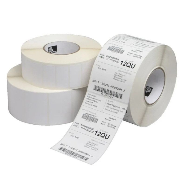 Pack 10 Rollo de Etiquetas Original ZEBRA 51x25mm 51800 Etiquetas  - 880154-025