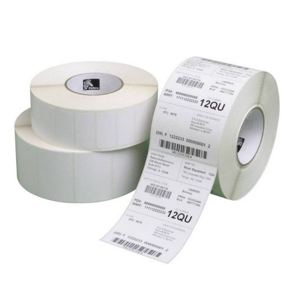 Pack 12 Rollo de Etiquetas Original ZEBRA 38 x 16mm 4650 Etiquetas  - 880243-012D
