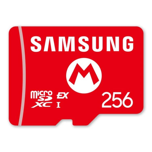 Tarjeta de Memoria SAMSUNG Nintendo Switch 2 - 256GB · Mario-Design