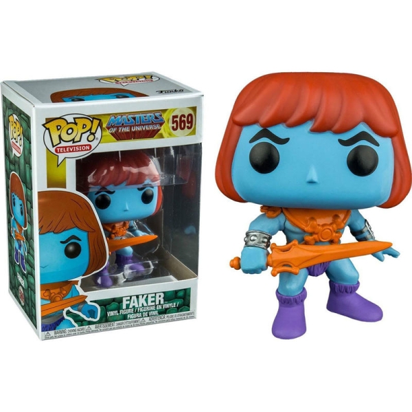 Muñeco FUNKO POP Master Of The Universe 569 Faker Exclusive - 889698225021