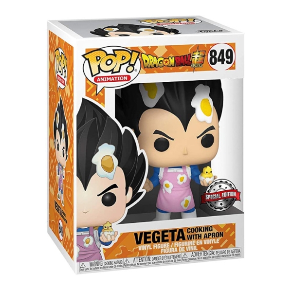 FUNKO POP Vegeta con Apron 849 - Dragon Ball Z Edición Limitada - 889698512282