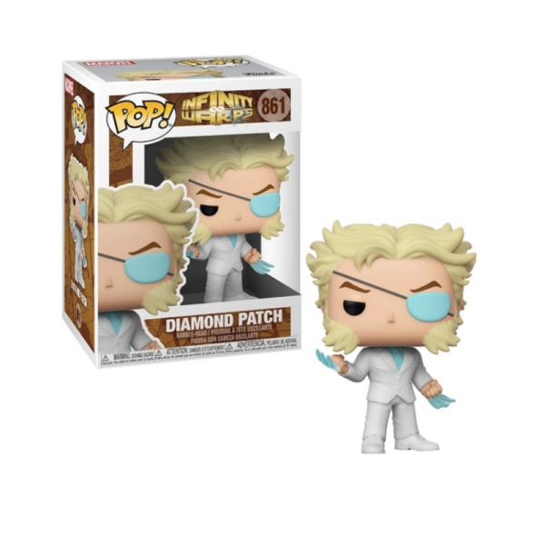 Muñeco Funko Pop! Marvel Infinity Warps 861 Diamond Patch - 889698520096
