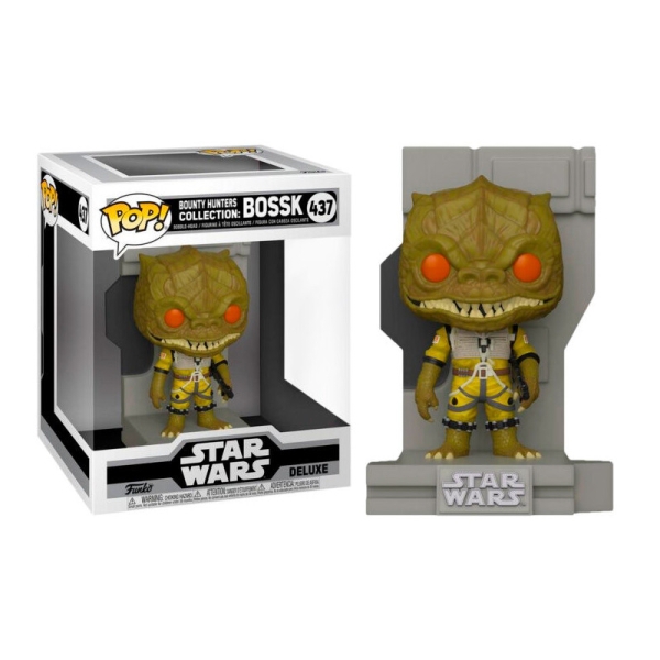 FUNKO POP Star Wars 437 Bounty Hunter Bossk Exclusivo - 889698558280