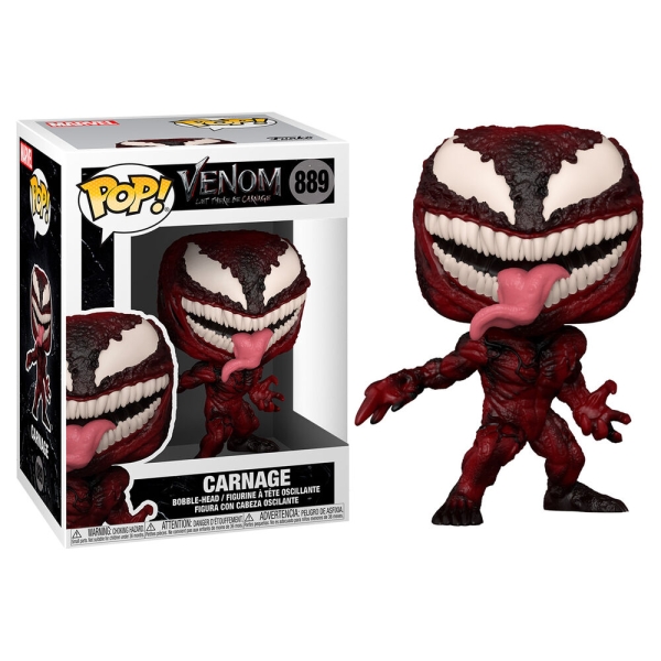 Muñeco FUNKO POP Marvel Venom 2 889 Carnage - 889698563031