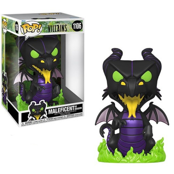 FUNKO POP Maléfica Convertida en Dragón 1106 - Disney Villanos - 889698573542