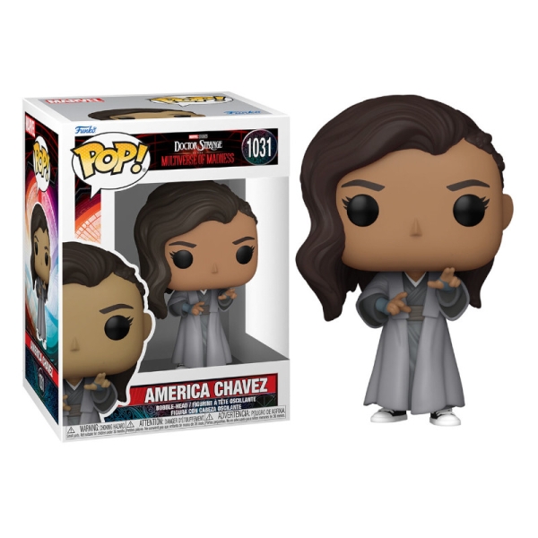 FUNKO POP Marvel Doctor Strange Multiverso de Locura 1031 América Chávez - 889698624060