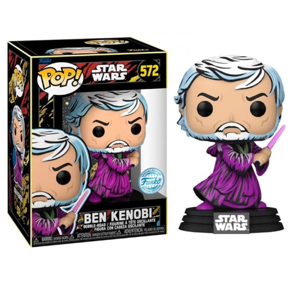 FUNKO POP Ben Kenobi 572 - Star Wars Retro -  889698666237