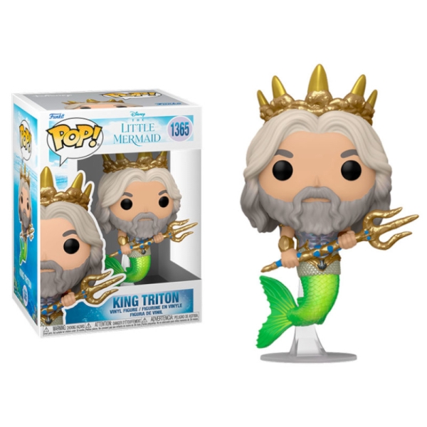 FUNKO POP Rey Tritón 1365 - La Sirenita - 889698707350