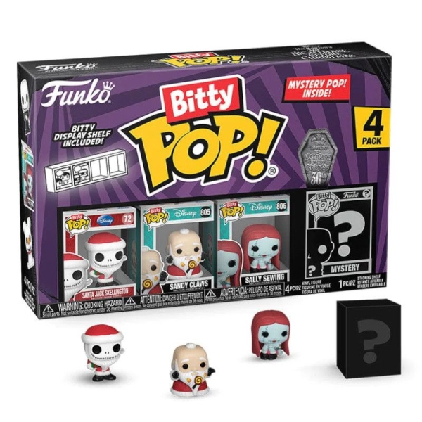 BITTY POP Santa Jack - 4 Figuras - 889698730402