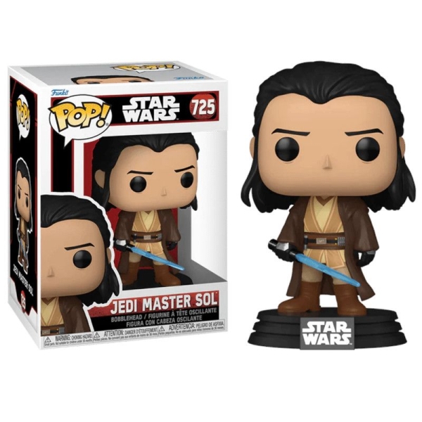 FUNKO POP Jedi Master Sol 725 - Star Wars The Acolyte - 889698797580