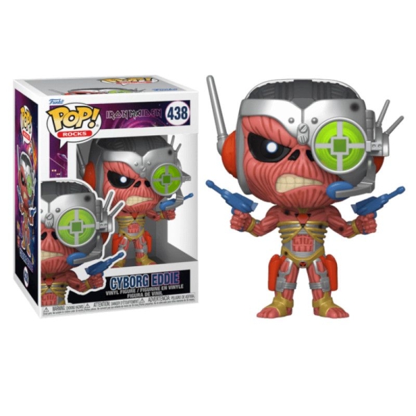 FUNKO POP Cyborg Eddie 438 - Iron Maiden - 889698804875