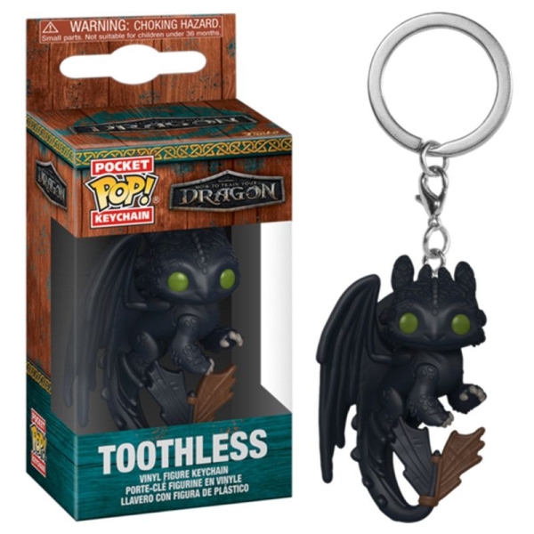 Llavero POCKET POP Thoothless Como Entrenar a tu Dragón - 889698834537