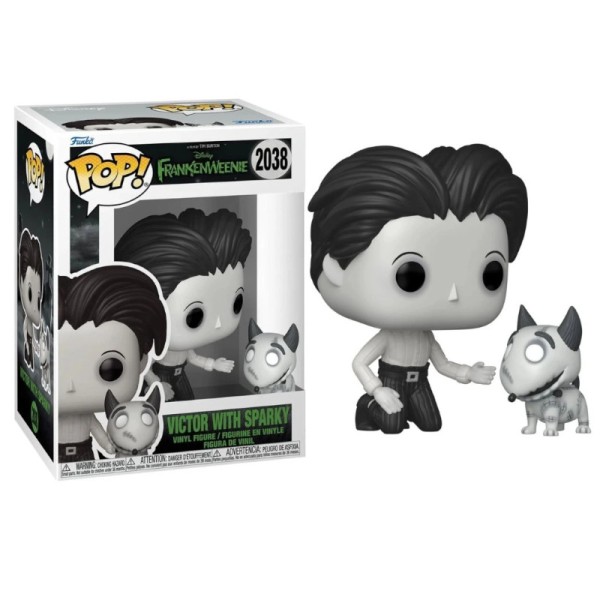 FUNKO POP Victor con Sparky 2038 - Frankenweenie - 889698861533