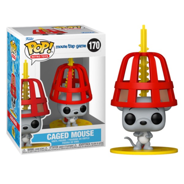 FUNKO POP Ratón Enjaulado 170 - Juego Atrapa al Ratón - 889698906968