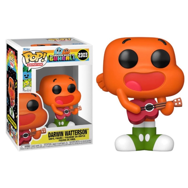 FUNKO POP Darwin Watterson 2303 - El Maravilloso Mundo de Gumball - 889698907934