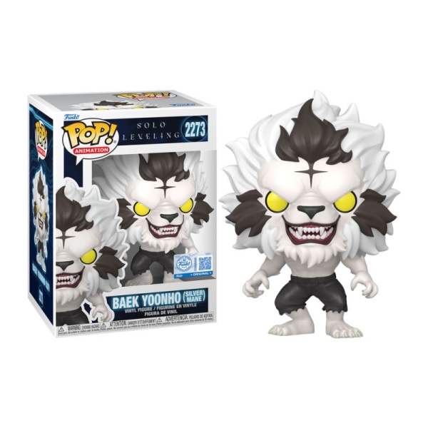 FUNKO POP Baek Yoonho (Silver Mane) 2273 - Solo Leveling - 889698920025