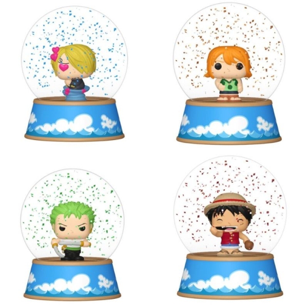 Figura MISTETY MINI - Bola de Nieve One Piece Aleatoria - 889698922784