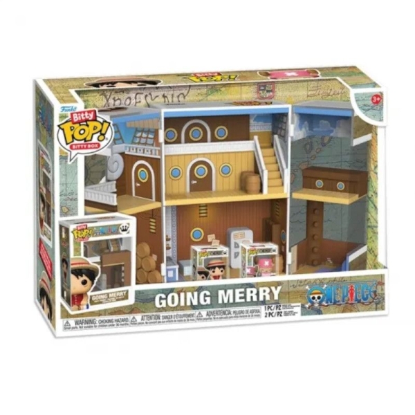 Pack 2 BITTY POP Going Merry - One Piece - 889698929639