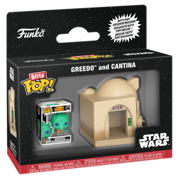 BITTY POP Town Greedo and Cantina - Star Wars - 889698929677