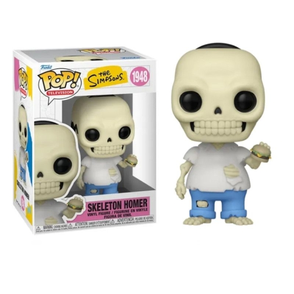 FUNKO POP Homer Simpson Esqueleto 1948 - Los Simpson - 889698931182
