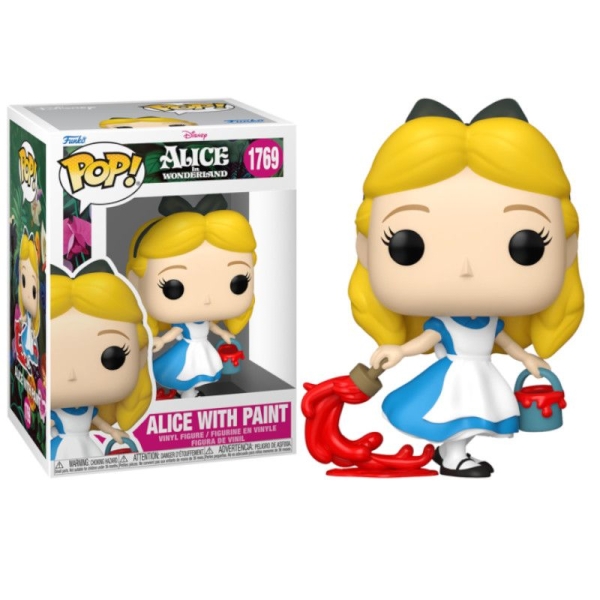 FUNKO POP Alicia Pintando 1769 - Alicia en el País de las Maravillas - 889698932011