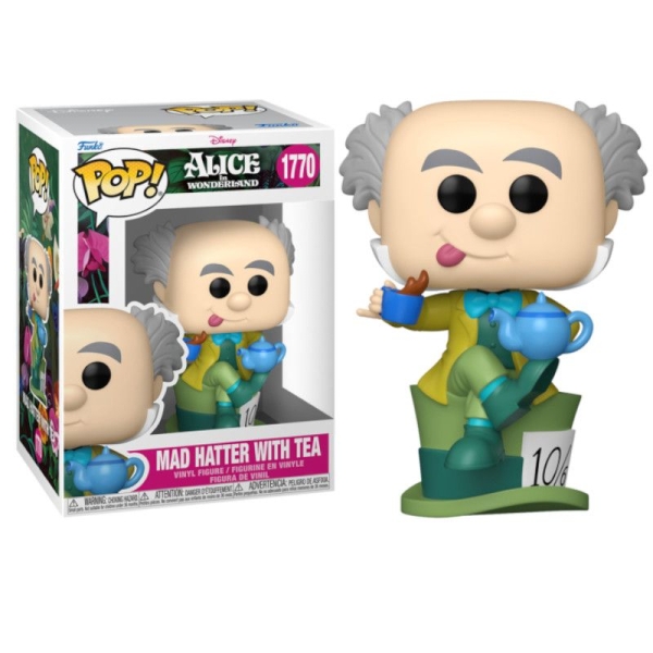 FUNKO POP El Sombrerero Loco con Té 1770 - Alicia en el País de las Maravillas - 889698932028