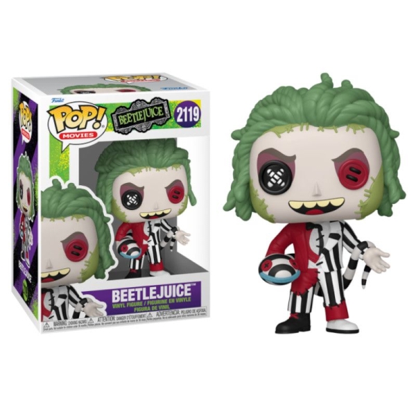 FUNKO POP Beetlejuice de Patchwork 2119 - Beetlejuice - 889698932332