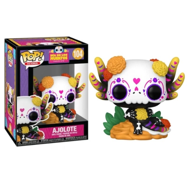FUNKO POP Ajolote 104 - Dia de los Muertos - 889698933957