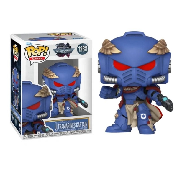 FUNKO POP Ultramarines Capitan 1288 - Warhammer 4K - 889698935128
