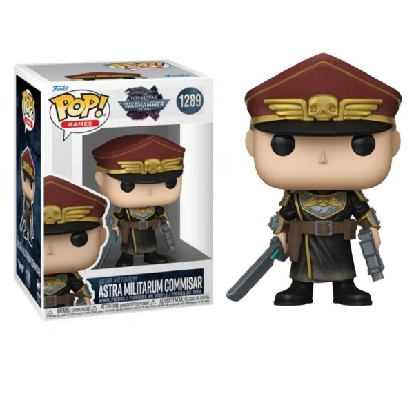 FUNKO POP Astra Militarum Commisar 1289 - Warhammer 4K - 889698935135