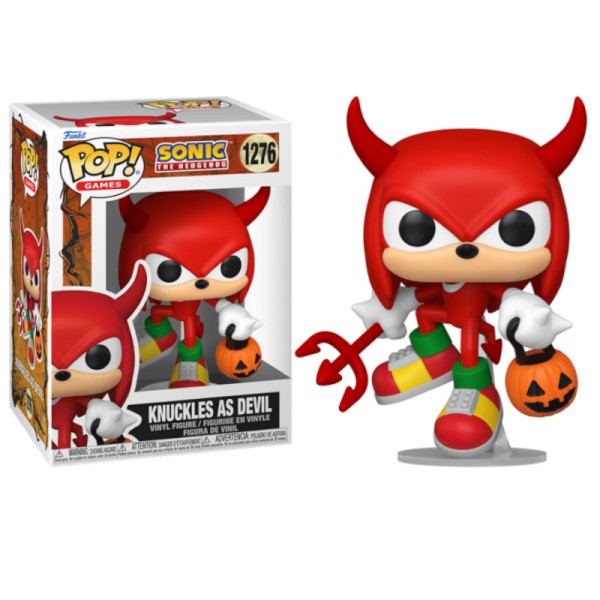 FUNKO POP Knuckles de Demonio 1276 - Sonic - 889698935265