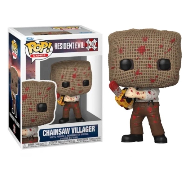 FUNKO POP Chainsaw Villanger 1292 - Resident Evil - 889698935333
