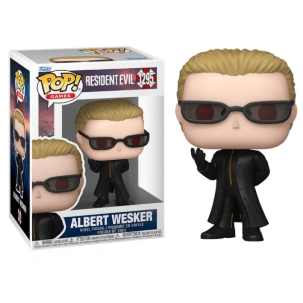 FUNKO POP Albert Wesker 1295 - Resident Evil - 889698935364
